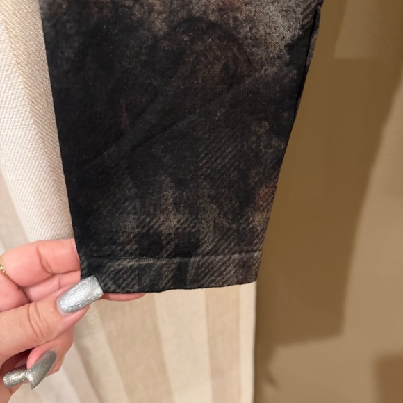 M. Rena Women's High Waisted Dark Floral Leggings, One Size - Picture 5 of 10